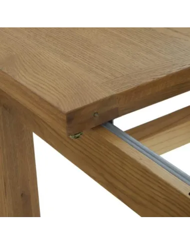 Blake 1500 - 2000 mm Small Butterfly Extending Dining Table - Oak