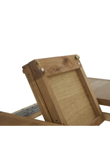 Blake 1500 - 2000 mm Small Butterfly Extending Dining Table - Oak