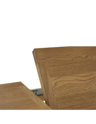 Blake 1500 - 2000 mm Small Butterfly Extending Dining Table - Oak