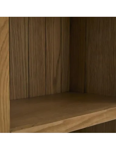 Blake Slim Bookcase - Oak