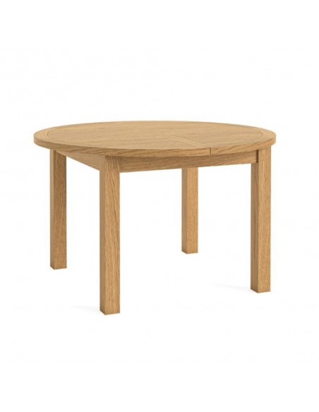 Blake Round Extending Dining Table - Oak