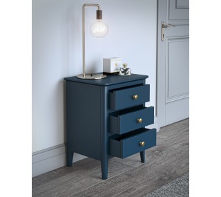 Olive Bedside Locker - Blue