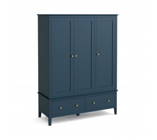 Olive 3 Door Wardrobe - Blue | furniture shop carlow, furniture carlow, furniture naas, furniture wexford, furniture ireland, furniture stores dublin