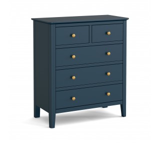 Olive 2+3 Drawer Chest - Blue