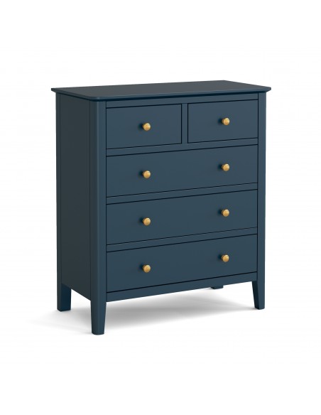 Olive 2+3 Drawer Chest - Blue