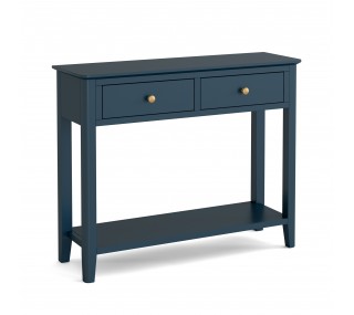 Olive Console Table - Blue