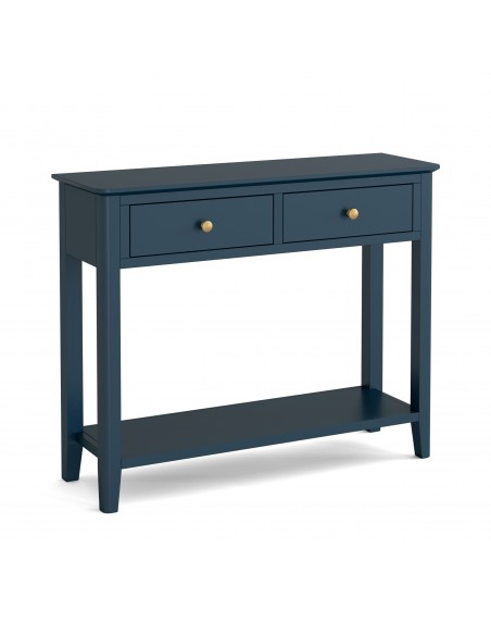 Olive Console Table - Blue