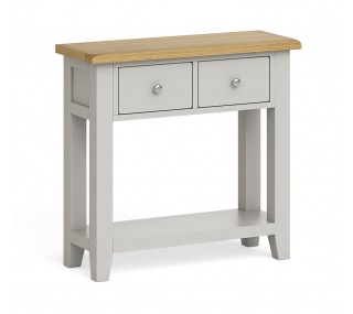 Rosa Console Table - Grey/Oak