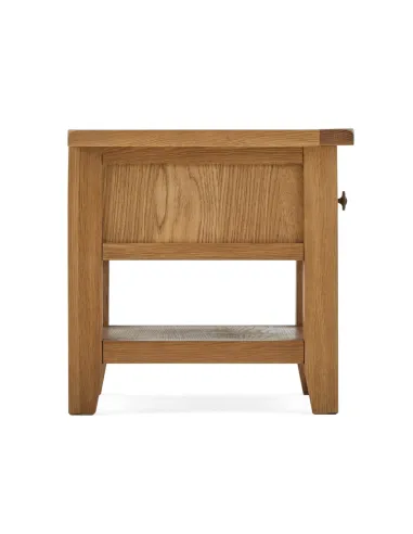 Blake Lamp Table With Drawer - Oak