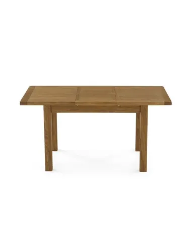 Blake 1200 - 1650 mm Compact Butterfly Extending Dining Table - Oak