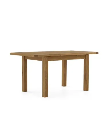 Blake 1200 - 1650 mm Compact Butterfly Extending Dining Table - Oak