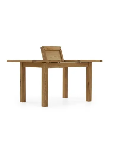 Blake 1200 - 1650 mm Compact Butterfly Extending Dining Table - Oak