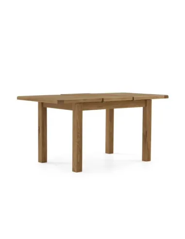 Blake 1200 - 1650 mm Compact Butterfly Extending Dining Table - Oak