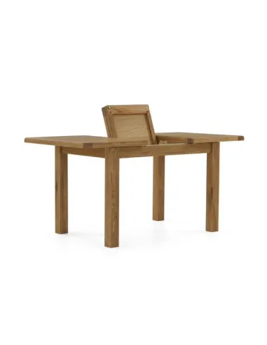 Blake 1200 - 1650 mm Compact Butterfly Extending Dining Table - Oak