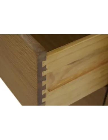 Blake 3 Over 4 Drawer Chest - Oak