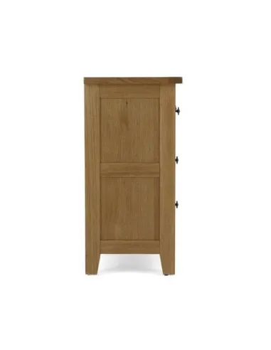Blake 3 Over 4 Drawer Chest - Oak