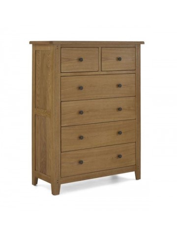 Blake 4+2 Drawer Chest - Oak