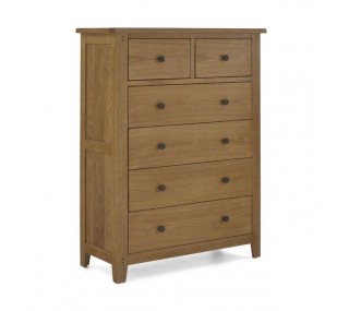 Blake 6 Drawer Chest - Oak