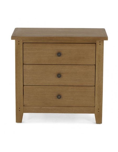 Blake 3 Drawer Chest - Oak