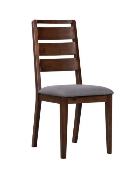 Boston Ladder Back Dining Chair - Walnut