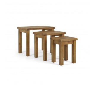 Astoria Nest of Tables – Warm Wax | Living room furniture, furniture ireland, furniture stores, furniture dublin, furniture wexford, furniture carlow, murphy furniture