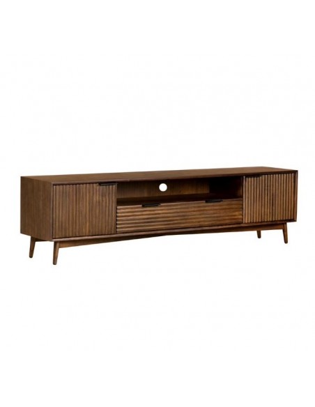 Boston Large TV Stand - Walnut