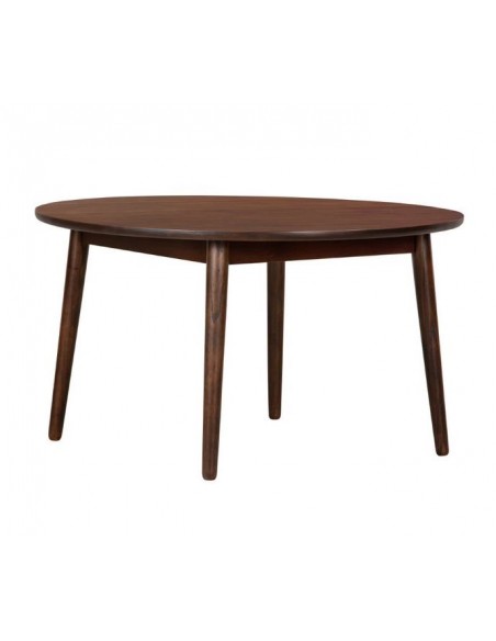 Boston Small Round Coffee Table - Walnut