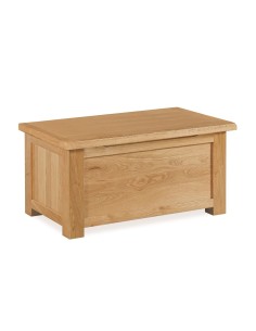 Astoria Lite Blanket Box - Waxed Oak