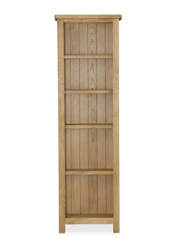 Astoria Lite Slim Bookcase - Waxed Oak