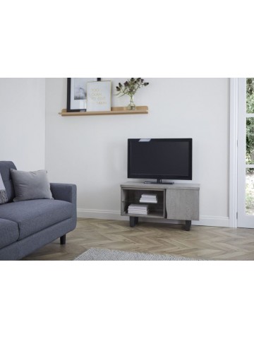 Brody Small TV Stand - Ash