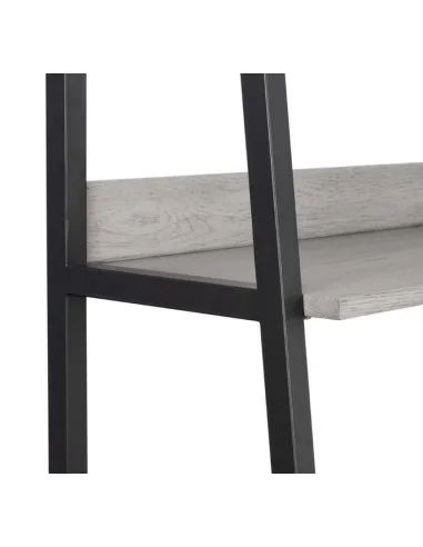 Brody Desk With Bookcase - Ash