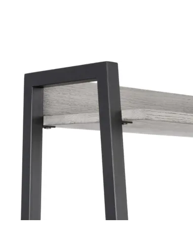 Brody Desk With Bookcase - Ash