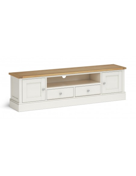 Columbia Extra Large TV Stand - Off White