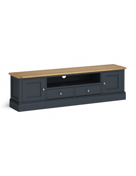 Columbia Extra Large TV Stand - Charcoal