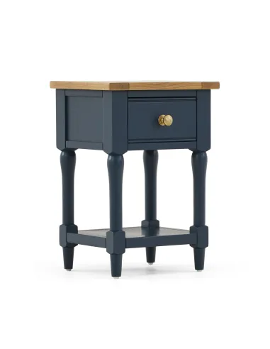 Columbia Lamp Table - Navy