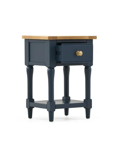 Columbia Lamp Table - Navy
