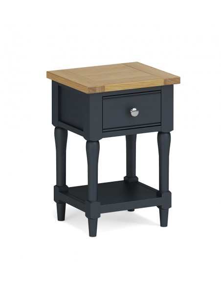 Columbia Lamp Table - Charcoal