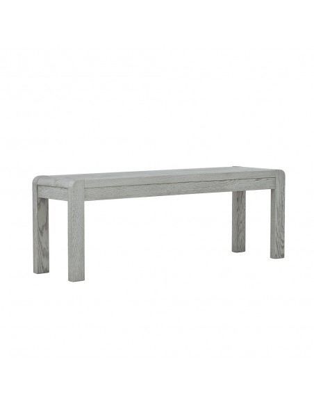 Tulip Bench – Grey Stain Oak