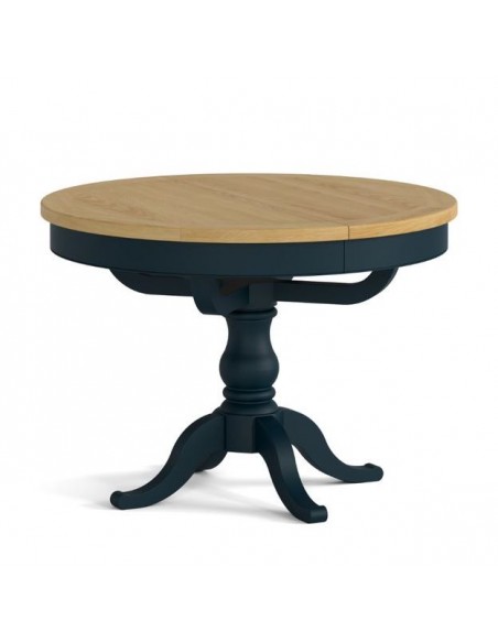 Columbia Round Extending Dining Table - Navy