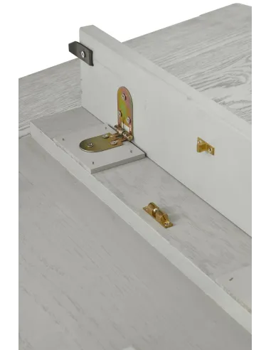 Tulip Extending Dining Table - Grey Stain Oak