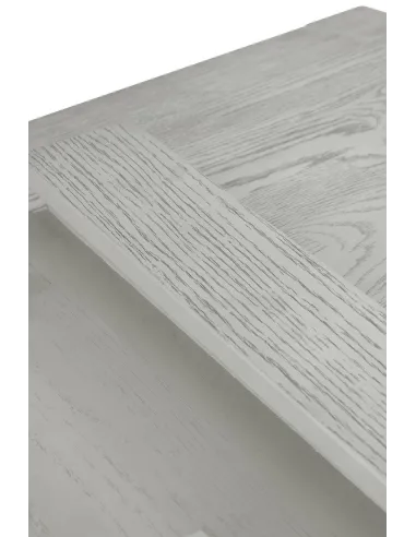 Tulip Extending Dining Table - Grey Stain Oak