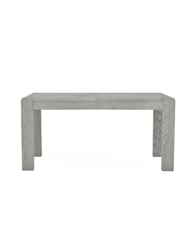 Tulip Extending Dining Table - Grey Stain Oak
