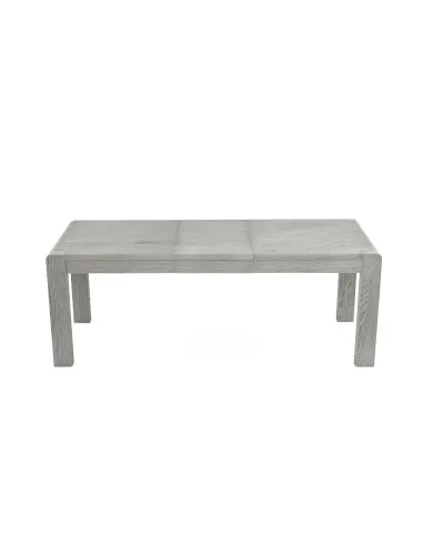 Tulip Extending Dining Table - Grey Stain Oak