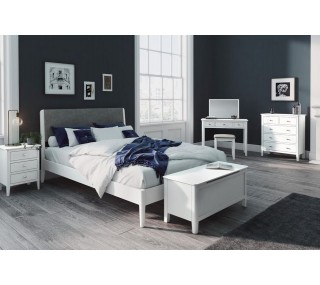 Ferndale 4FT6 Bedframe - White