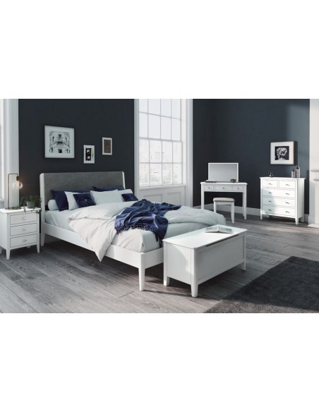 Ferndale 4FT6 Bedframe - White