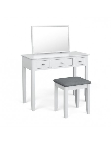 Ferndale Dressing Table Set - White