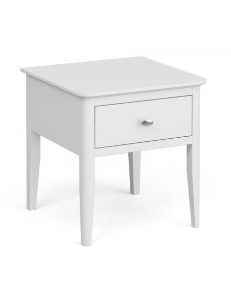 Ferndale Lamp Table - White