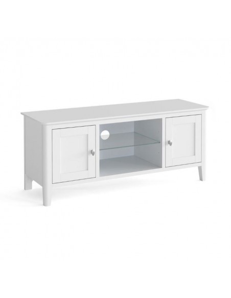 Ferndale Large TV Stand - White