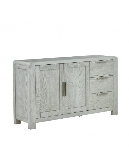 Tulip Large Sideboard – Grey Stain Oak