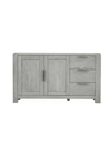 Tulip Large Sideboard  - Grey Stain Oak